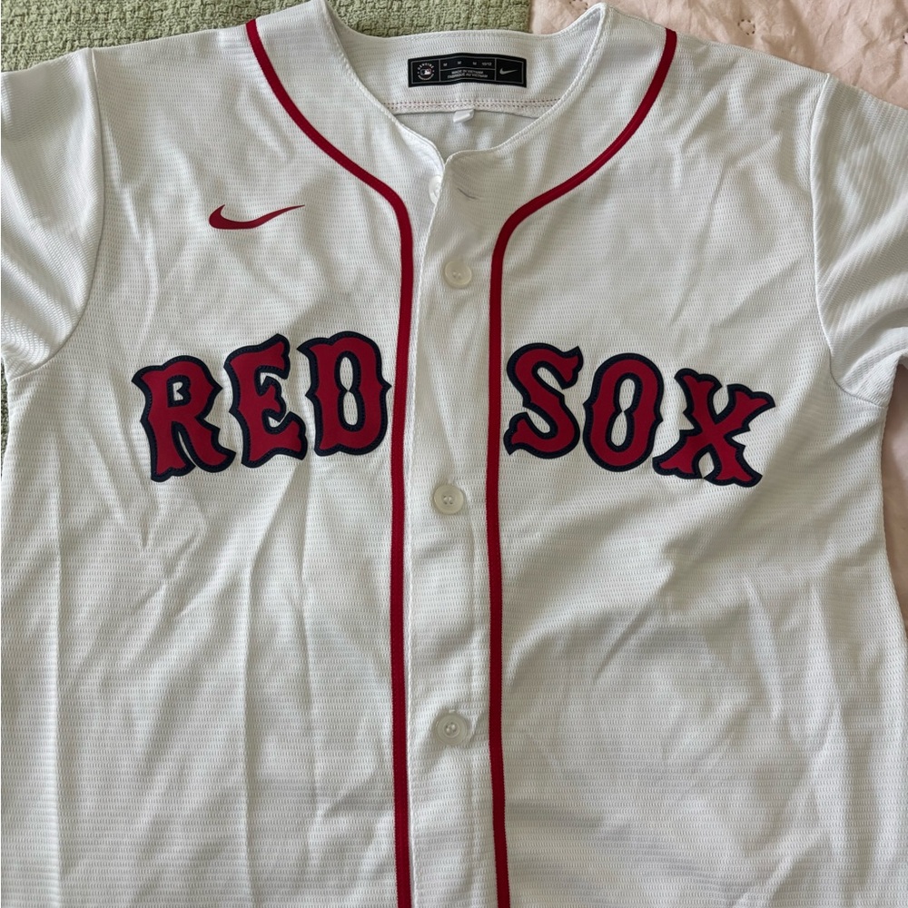Nike Red Sox - Baseball Jersey (STORY) Youth Medium EUC